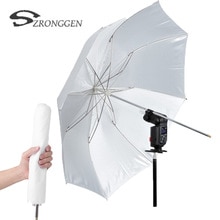 Godox AD-S5 39 Pollici Bianco Piegato Diffusore Molle dell&#39;ombrello per WITSTRO AD360 AD180 veloce Speedlight