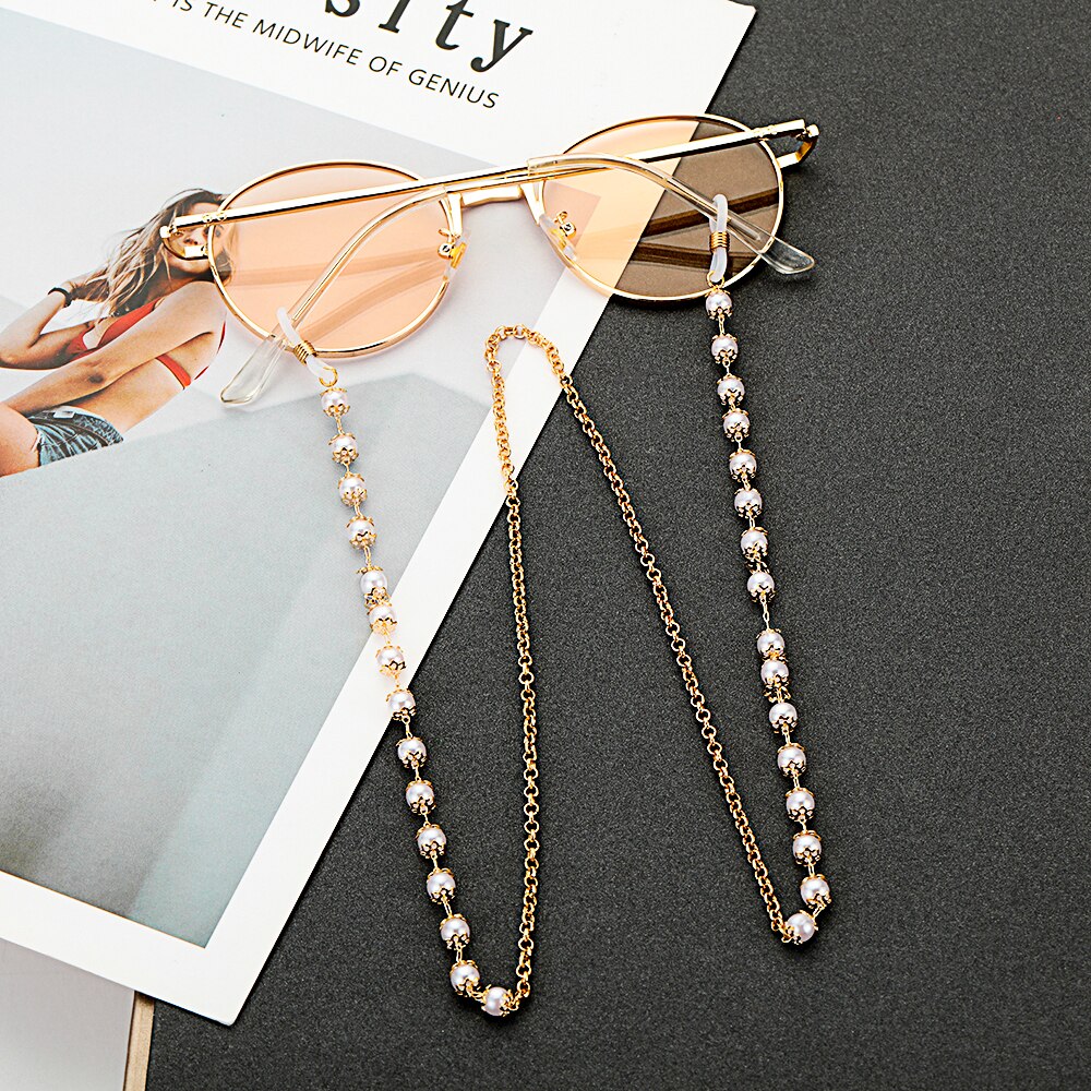 Bril Kettingen Accessoires Leesbril Kralen Ketting Zonnebril Cord Holder Eyewears Neck Strap Touw Accessoires