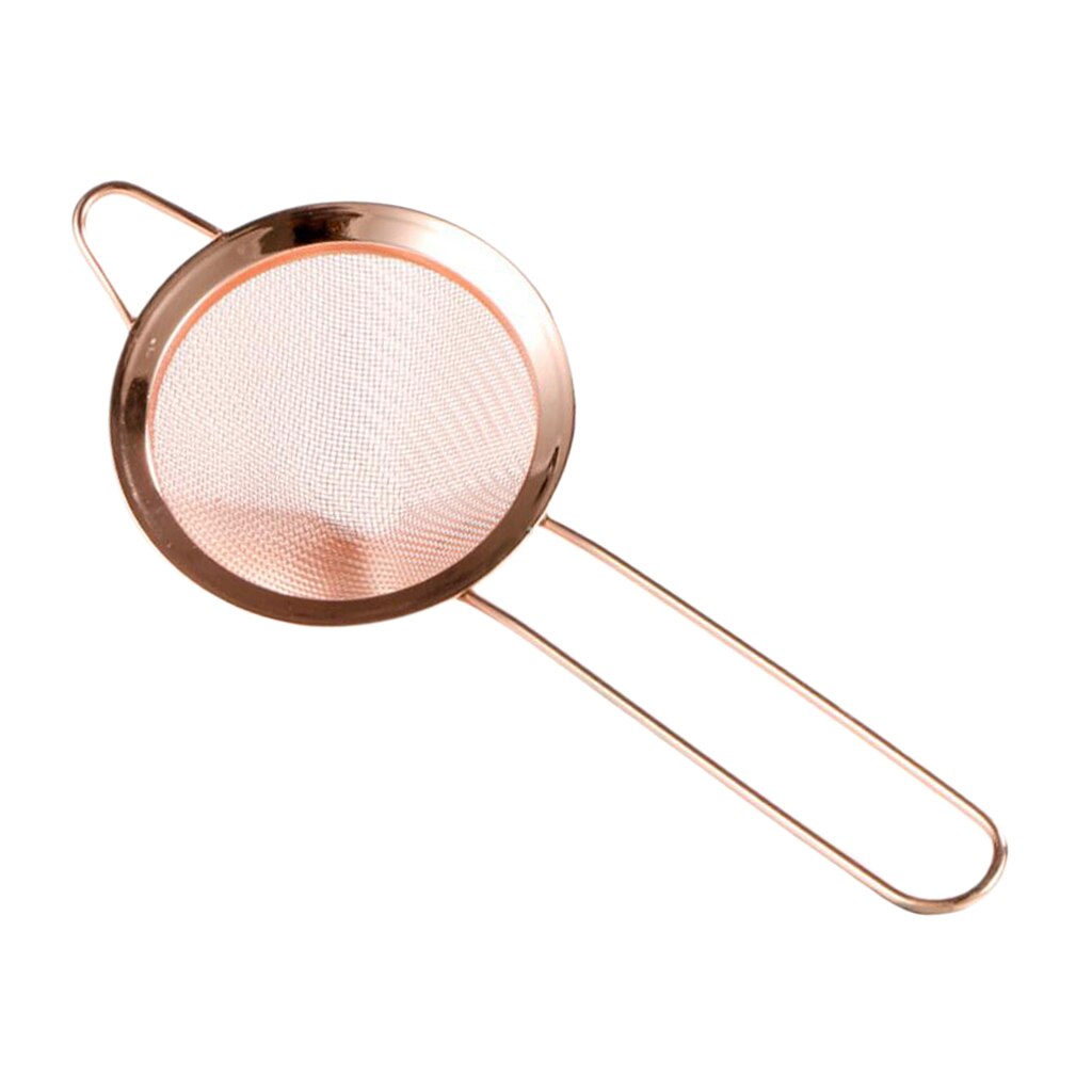 Fine Mesh 8.5cm Colander Stainless Steel Oil Flour Pot Cocktail Strainer