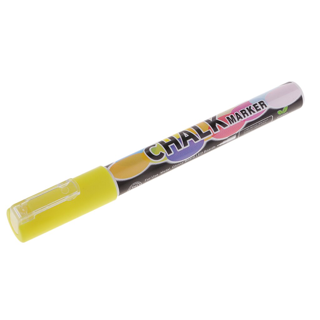 Fluorescent Liquid Chalk Markers Pens for Chalkboard Window LED Glass