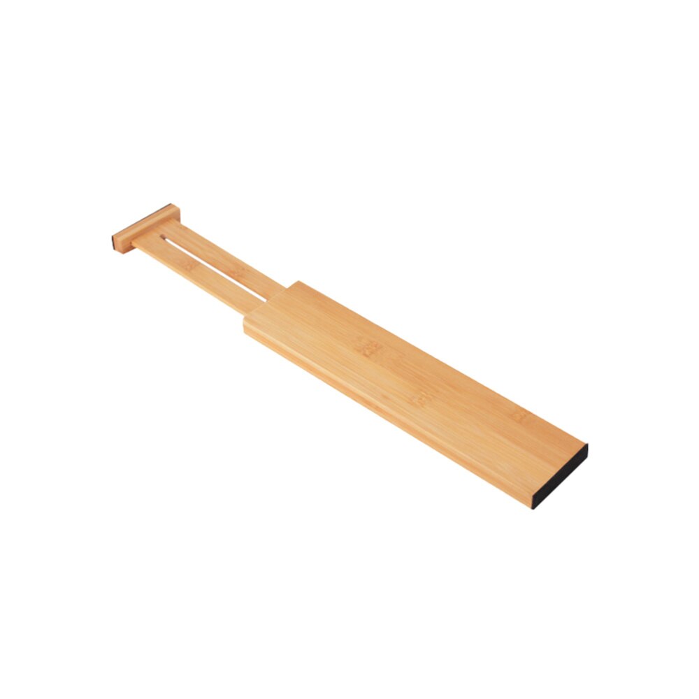 5PCS Adjustable Drawer Divider Bamboo Flexible DIY Separation Board Plate for Closet Drawer