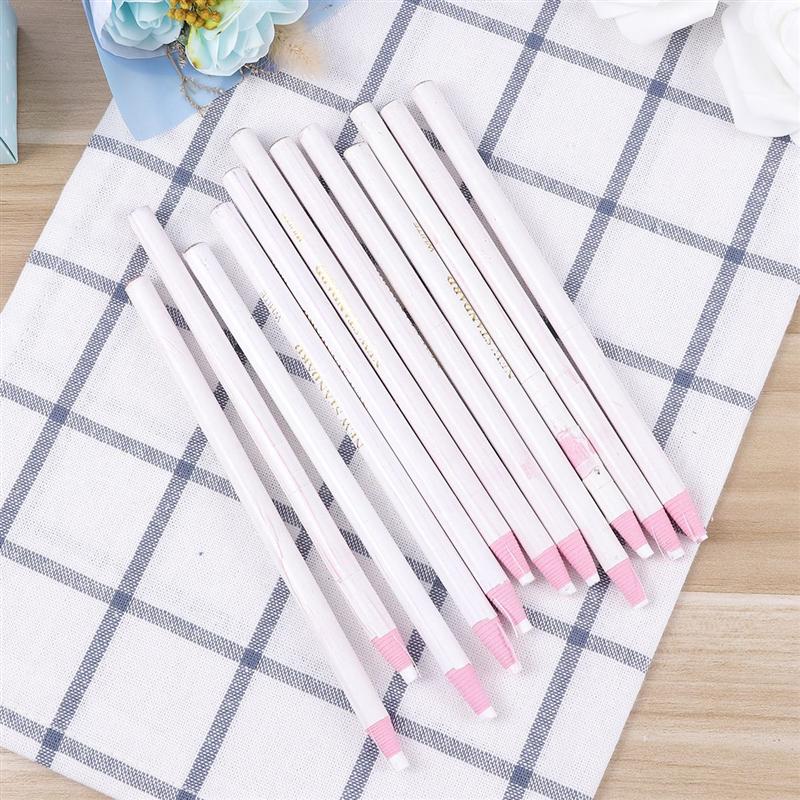 12Stck 6 Farben lebendig Farbe schälen-aus Wachs Stift Einfach Zu Entfernen Marker Fett Bleistift Für Leder Papier holz Glas Metall Keramik Tuch