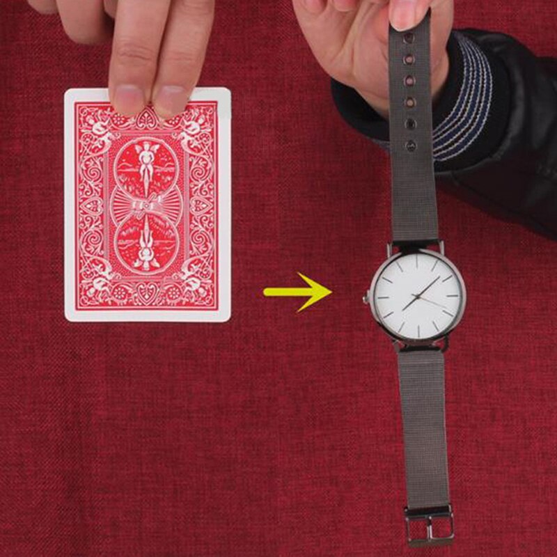 Watch This Magic Tricks Playing Card Change Card to Watch Close Up Illusion 1set
