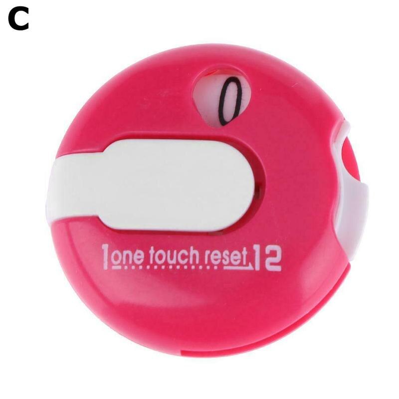 Draagbare mini-golf scoreteller voor buiten, reset-apparaat, indicator voor golfslag, golf putt-teller, accessoires, shot spo  g3 q 2: C