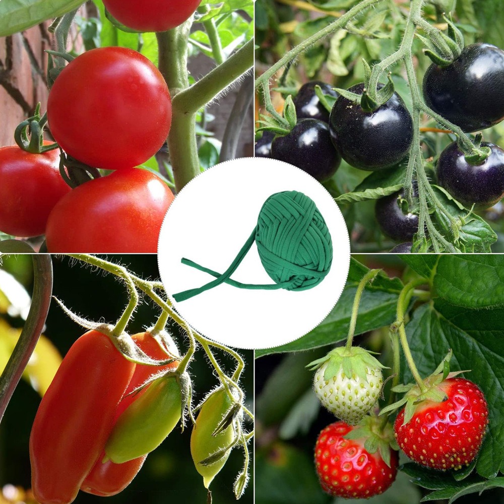 Garten grün Seil Stoff Streifen Pflanze Unterstützung Krawatte verwendet für Kabel Sortierung Pflanze Klettern Umreifung Krawatten Bindung Pflanzen Ich bin Haus