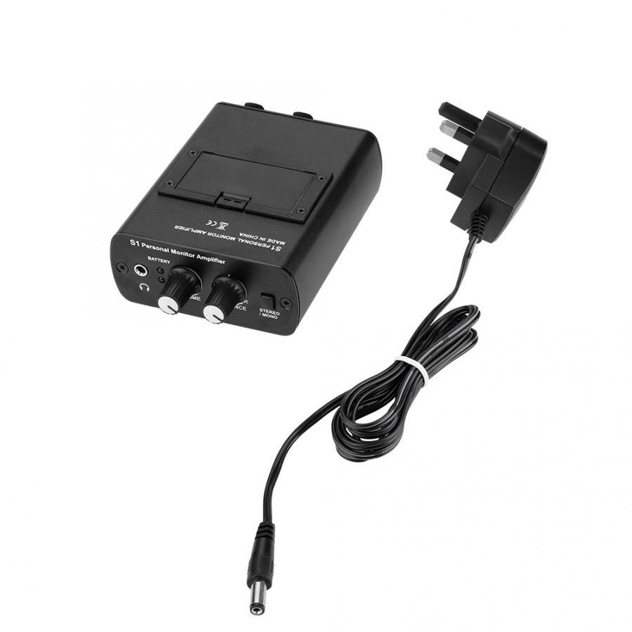 For ANLEON S1 100-240V Personal Ear Monitor Headphone Amplifier In-ear Monitoring System Stage Studio Monitor Headset Amplifier: UK Plug