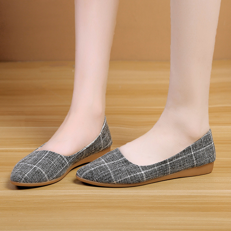 zapatillas de Mujer ocio guingham Zapatos de lona Zapatos planos para estudiantes Zapatos de clásico Tenis femenino Zapatos Mujer