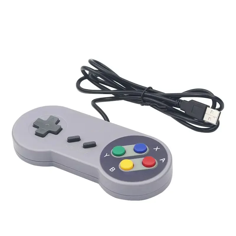 USB-Gamepad, retro-Spielen-Joystick, kabelgebundener Regler für Linux-Spiel-PC, NESPi RetroPie Fenster Himbeere Pi 5 4B 3B+ 3B
