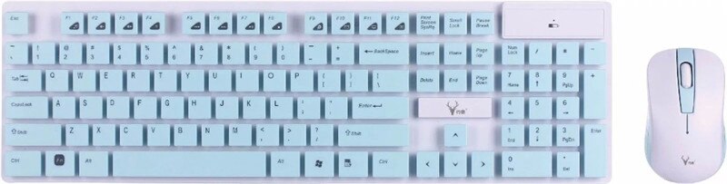 2.4GHz Wireless Keyboard And Mouse Combo Multimedia Portable Water-proof 104 Keys For Apple iPad MacBook Android Phone PC Tablet