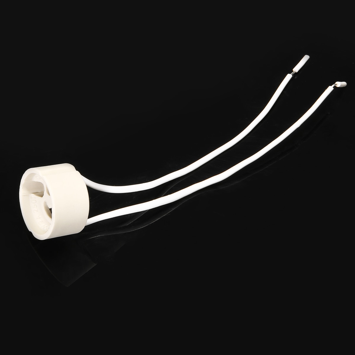 10 pcs GU10 Keramische Socket Houder Socket Licht Base Lamp Halogeen Lamp Wire Connector Fitting Base Voor LED Light
