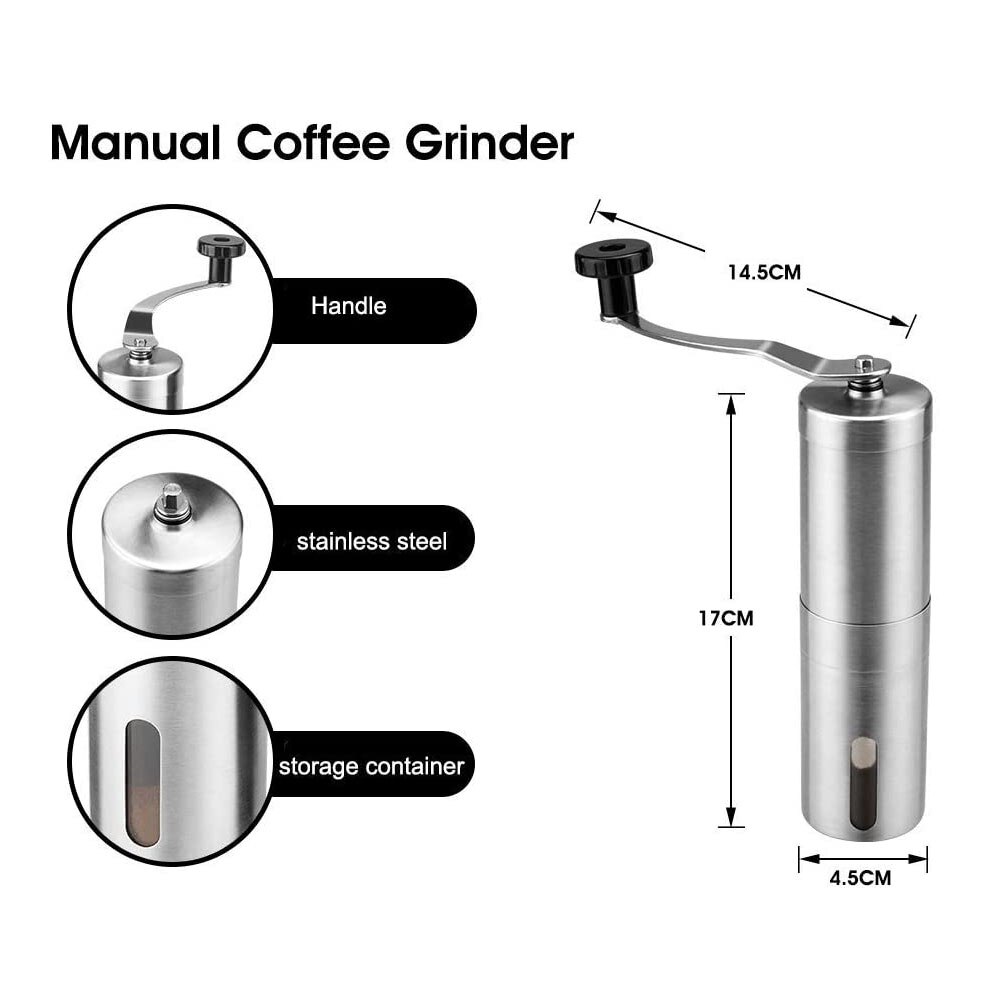 Reusable Dolce Gusto Coffee Capsule Pod Refilable Espresso Coffee Maker with Coffee Manual Grinder