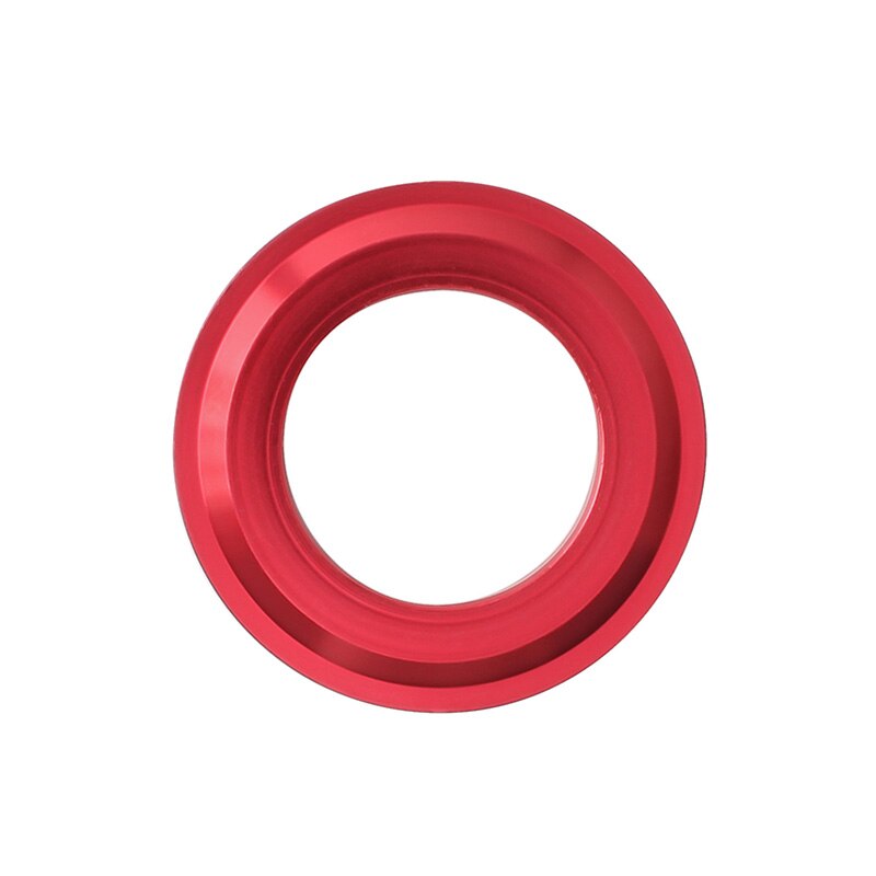 MUQZI rower stożek podkładka robić steru stożkowe widelec podstawa konwersji siedzenia ze stopu aluminium 1.5 Cal robić 28.6mm podkładka części rowerowe: czerwony