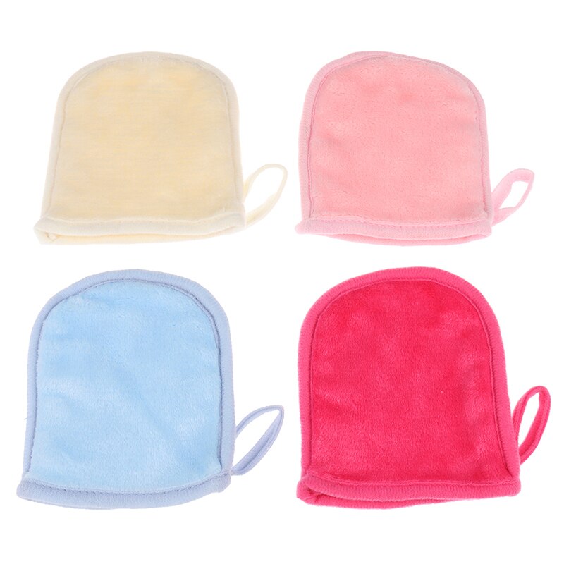 Reusable Microfiber Face Cloth Magic Face Towel Makeup-Remover Cleansing Glove For Women