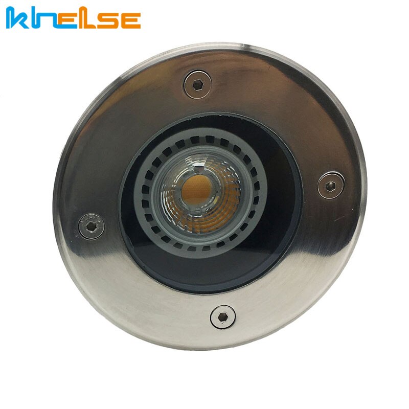 5W Waterproof LED Underground Light Kit IP67 Gu10 Outdoor Ground Garden Path Floor Buried Yard Spot Landscape with gland IP BOX