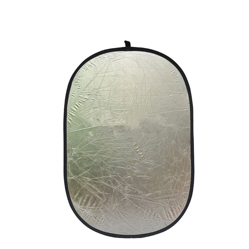 2in1 60 x 90cm Portable Collapsible Light Oval Photography Reflector for Studio 60 x 90cm