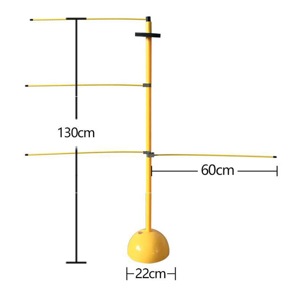 Outdoor Basketball Training Equipment Adjustable Reaction Butterfly Stick Teaching Resistant Sport Practice Accessories