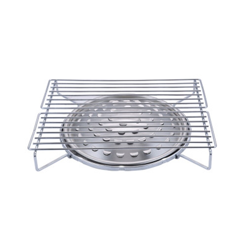 Good He Stainless Steel BBQ Grill Barbecue Cooker Outdoor Cooking Stove Stainless Barbecue Accessories for Home Park Use