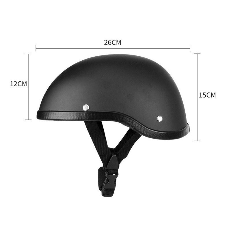 Motorhelm Open Gezicht Half Helm Chopper Biker Pilot Scooter Cruiser Moto Helm