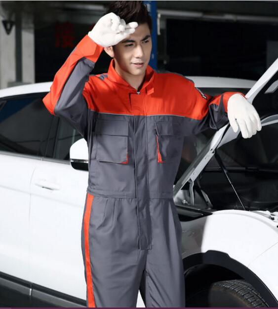 Auto repair work clothes/4s shop washing and repair work wear Spring tooling protective work clothing long-sleeved