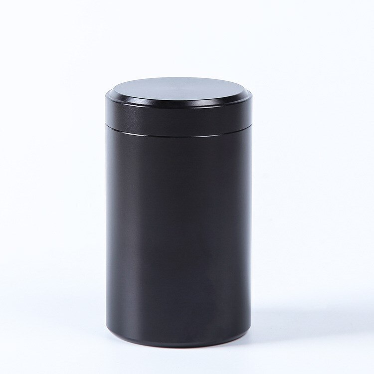 Lata sellada de Metal de aluminio anodizado multifuncional, Color sólido, portátil, paquete de té de viaje, producto práctico para el hogar
