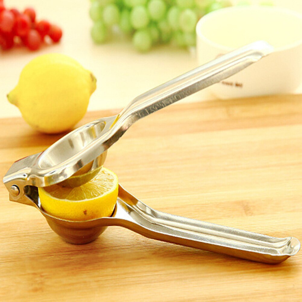 VKTECH Portable Fruit Squeezer Stainless Steel Mini Citrus Orange Lemon Juicer Kitchen Tool Mini Fruit Juicing Machine Gadgets