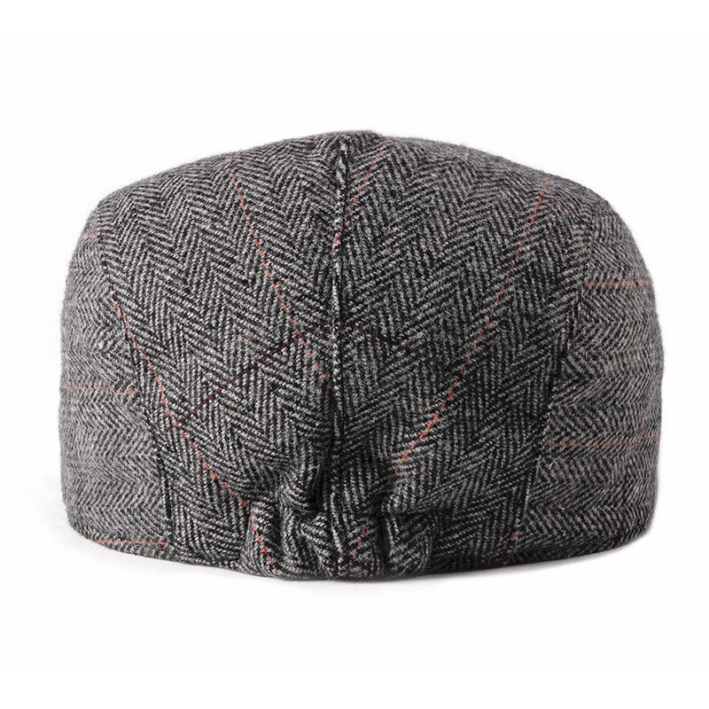 Men&#39;s Newsboy Caps Spring Women Cabbie Ivy Cap Striped Beret Men Driver Glof Hat Flat Cap Middle Aged Old Age Dad Hat