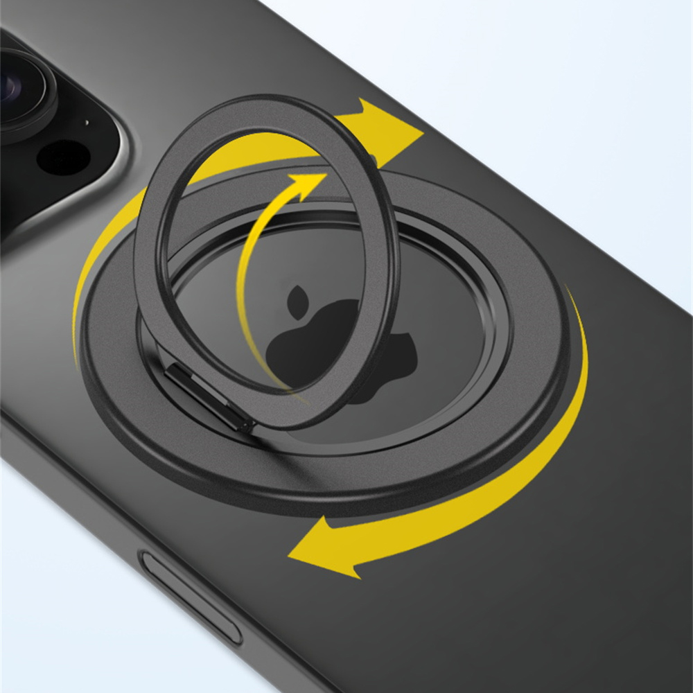 360 ° Obrotowy magnetyczny uchwyt na telefon Uchwyt samochodowy na palec Uchwyt samochodowy robić iPhone'a 17 15 16 14 13 12 zawodowiec Max robić stojaka Magsafe Obudowa podstawka