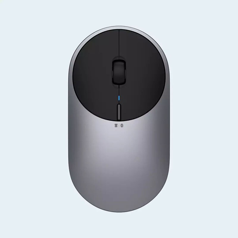 Originele xiaomi mi draagbare muis 2 usb 2.4 ghz bluetooth dual-mode verbinding laptop kantoor draadloze muis instelbare dpi 4000