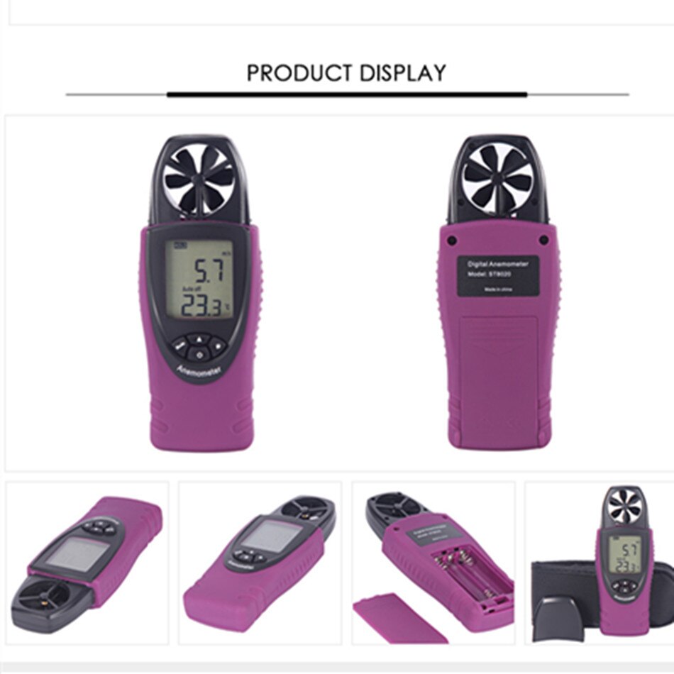 Aazon.co : Aneoeter Handheld, AP-816B Wind Speed Eter With Protective Shell For Easuring