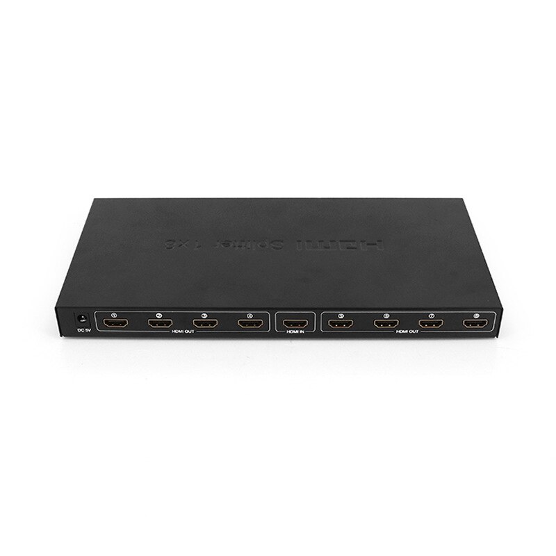 HDMI splitter 1 in 8 out splitter / one in eight out divider / one in eight splitter / 3D Adapt Company online Meeting 1080P HD