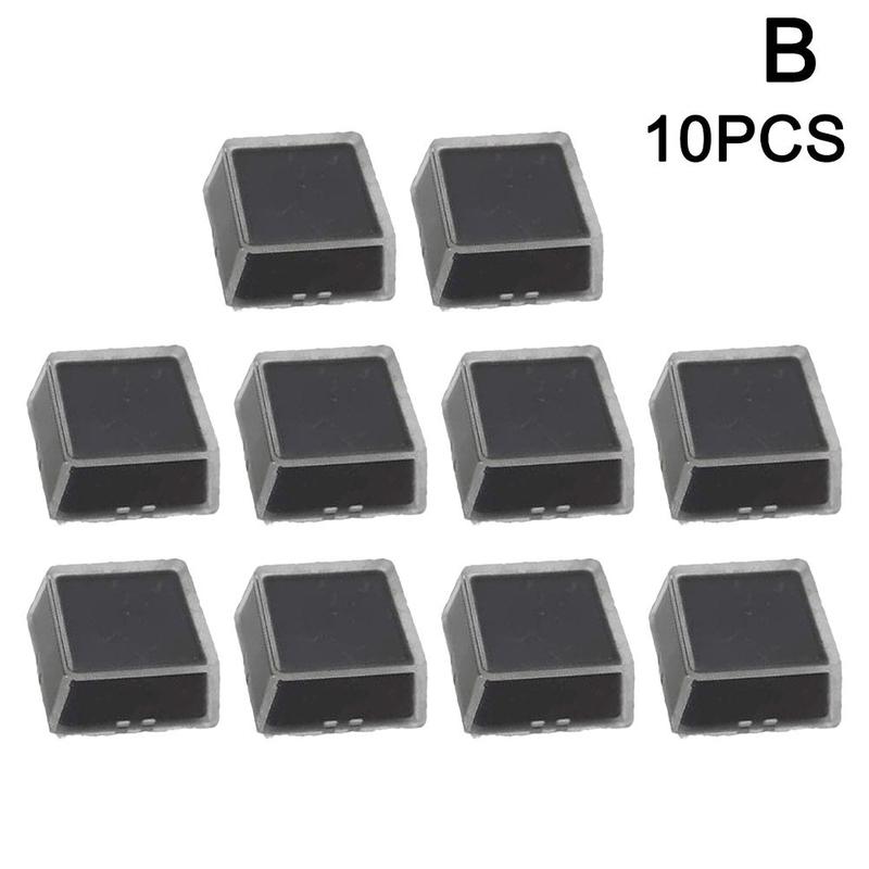 10pcs / Set Keycap Shell Protection Transparent Keycaps Double-layer Keycaps Removable Paper Custom Protect Mechanical Keyboard: Pink