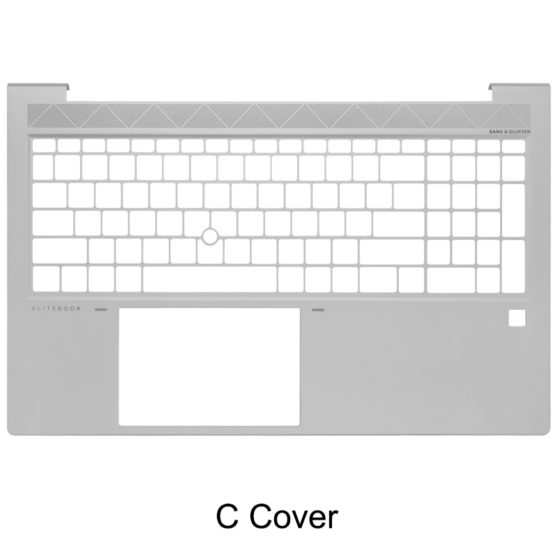 Laptop LCD Back Cover For HP Elitebook 850 G7 855 G7 Series Front Bezel Hinge Cover Palmrest Upper Bottom Base Case Rear Lid: dark green