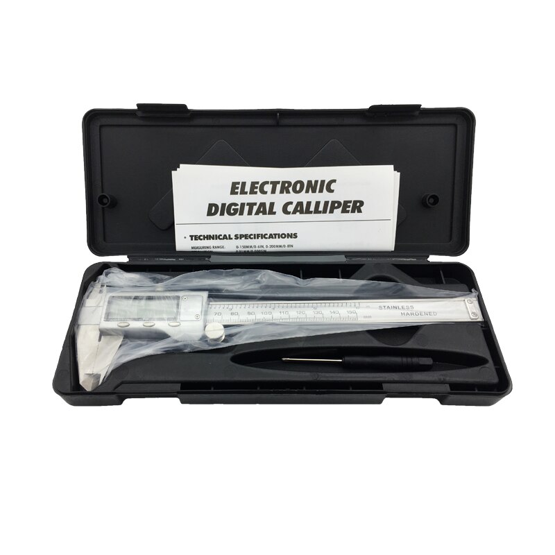0-150mm/6" Metal casing Digital CALIPER VERNIER caliper metal digital caliper GAUGE Micrometer Measuring Stainless steel caliper