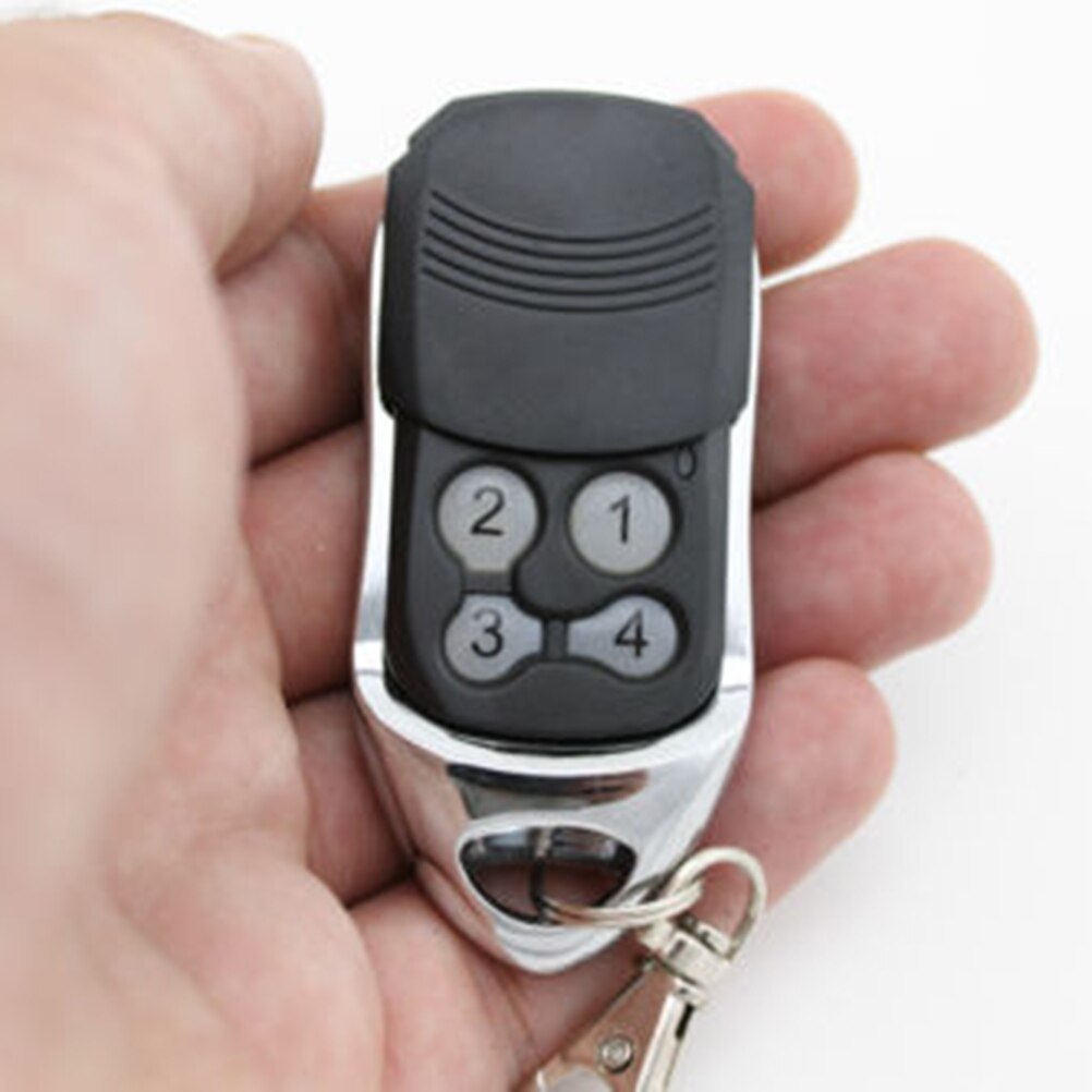 1pc 4 Buttons 433.92 MHz Garage Door Remote Control Universal Opener Door Entry Cloning Duplicator Transmitter Switch No Battery