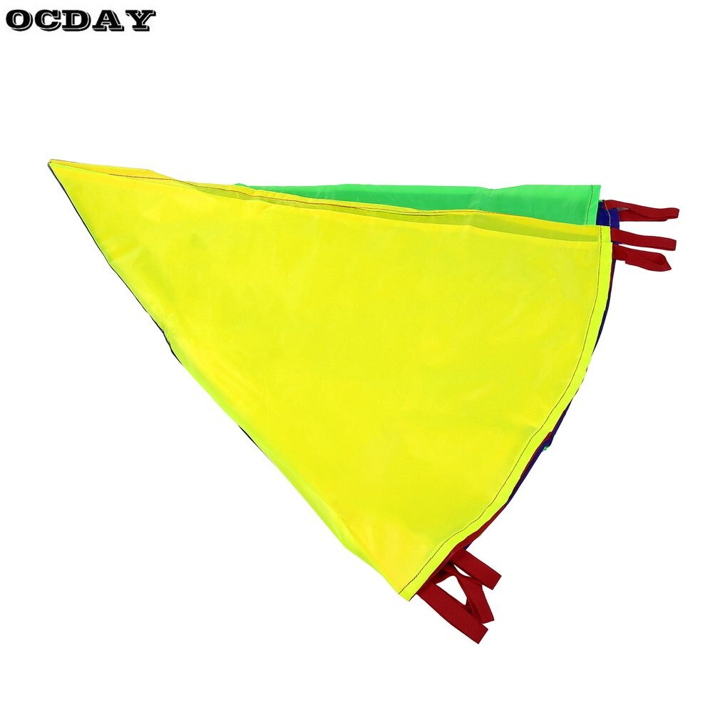 Caldo! Tenda giocattolo per Bambini I Bambini Giocano Arcobaleno Paracadute 8 Maniglie Divertimento tutto'aria Aperta e sport Gioco di Esercizio Dello sport Giocattolo per Infanzia per Bambini