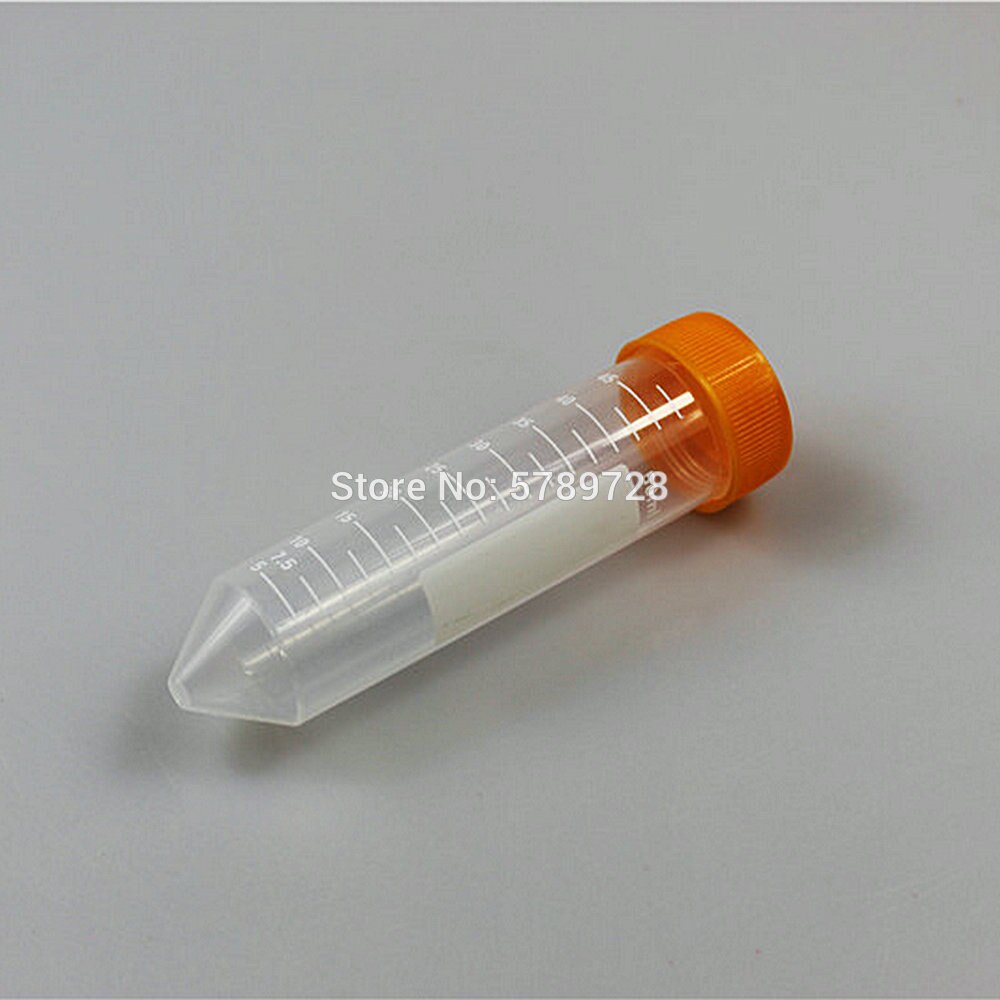 20 stk. 30 stk. 50ml hætteglas med centrifugalrør af plast