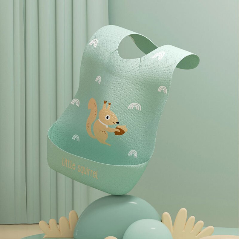 5/20 Stuks Wegwerp Slabbetje Rijst Zak Verdikte Waterdicht Speeksel Handdoek Draagbare Anti-Vuile Kinderen Bib kids Accessoires