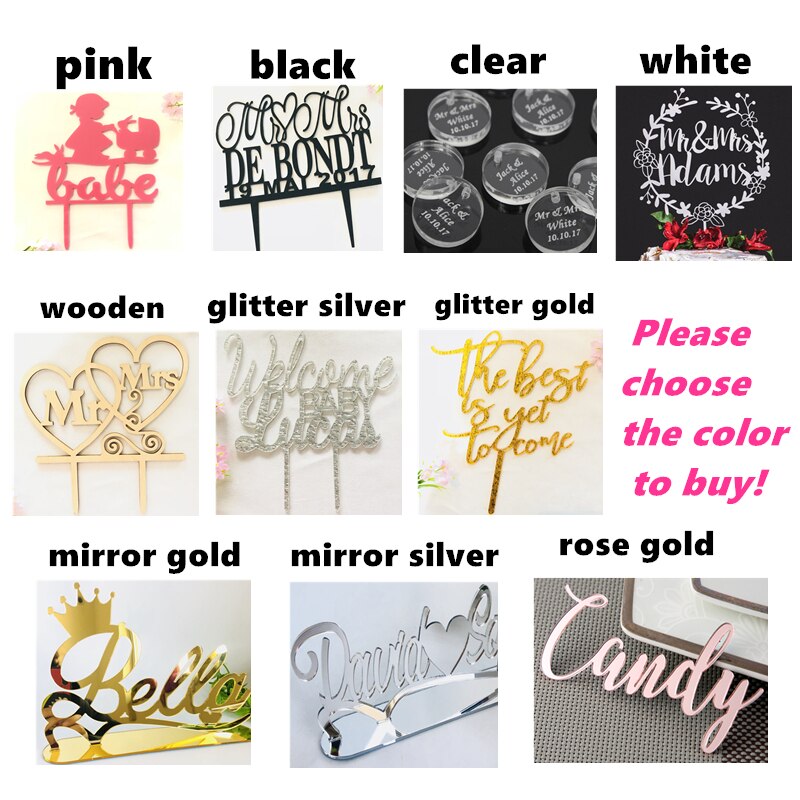 Boy Or Girl Gender Reveal Cake Topper Wood /Acrylic Cake Topper Birthday Party Decoration Cake Decorating Gender Reveal