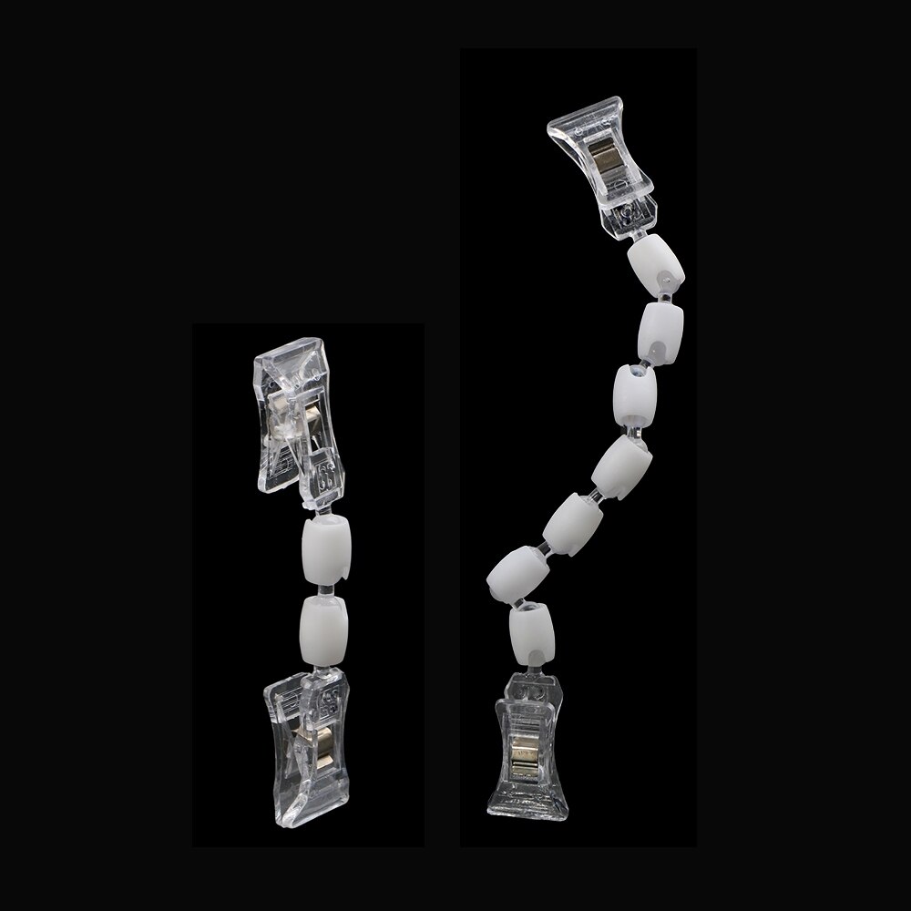 Adjustable Supermarket Price Tag Picture Photo Memo Clip Note Holder Double Head Clamp Card Holder Stand Price Display Clip Rack