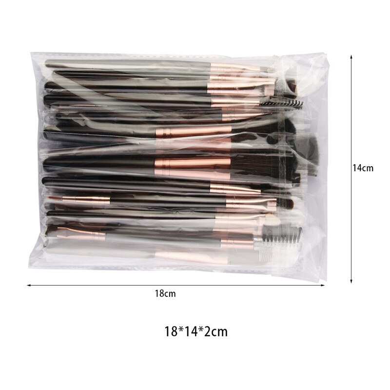 25 Stuks Make-Up Kwasten Kit Set Professionele Blusher Oogschaduw Foundation Cosmetische Penselen Make Up Tool Kit Brochas Maquillaje