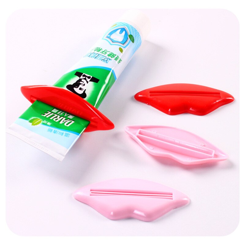 1pcs Tube Squeezer Lazy Toothpaste Dispenser Metal Squeezing Tools Hair Color Dye Cosmetic Paint Squeezer Tube Wringer: 2pcs color random