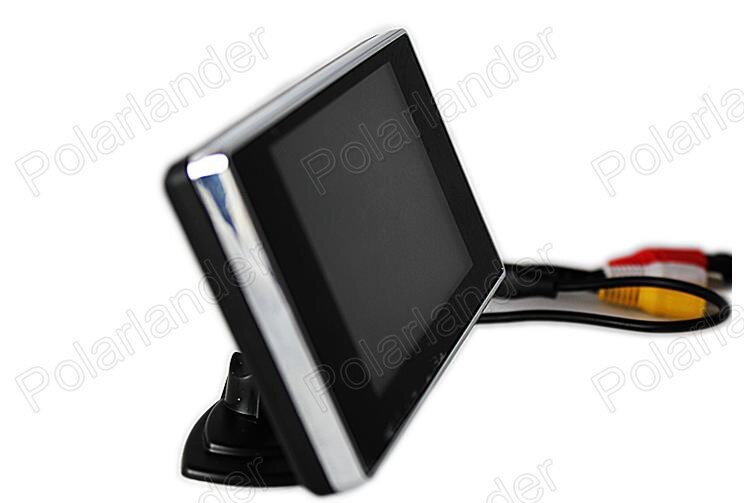 Auto monitor 3.5 inch HD Auto monitor Kleur TFT LCD 2-channel video-ingang reverse prioriteit