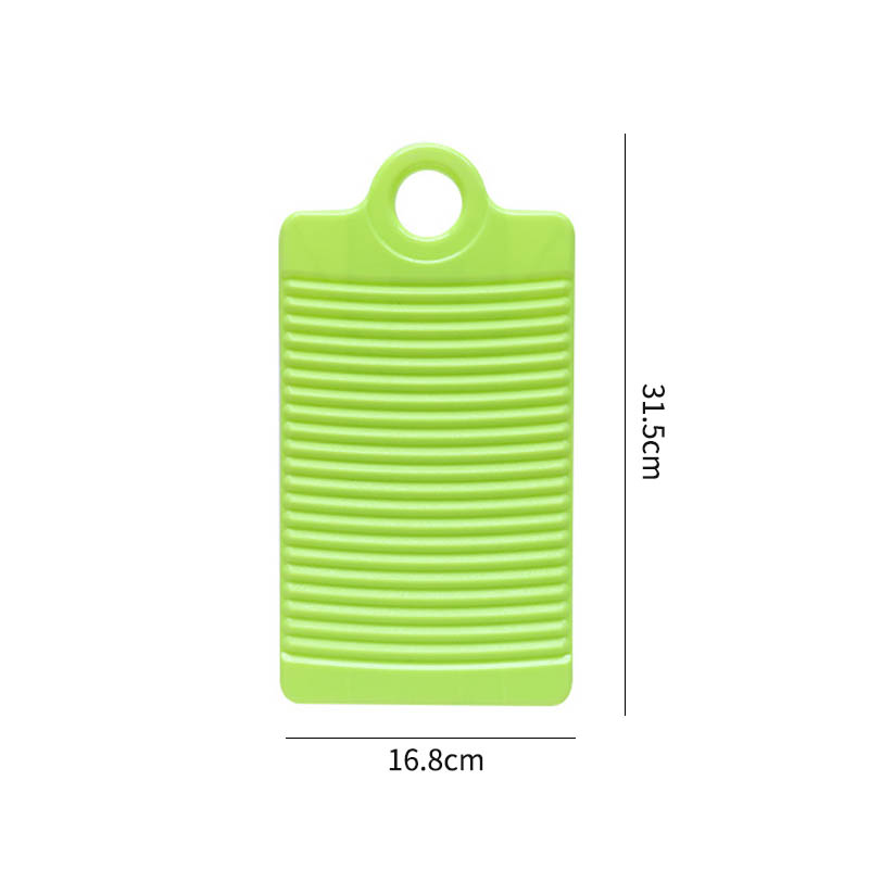 Thicken Portable Clothes Cleaning Tools Antislip Laundry Accessories Mini Washboard Plastic Washing Board 1Pcs: green