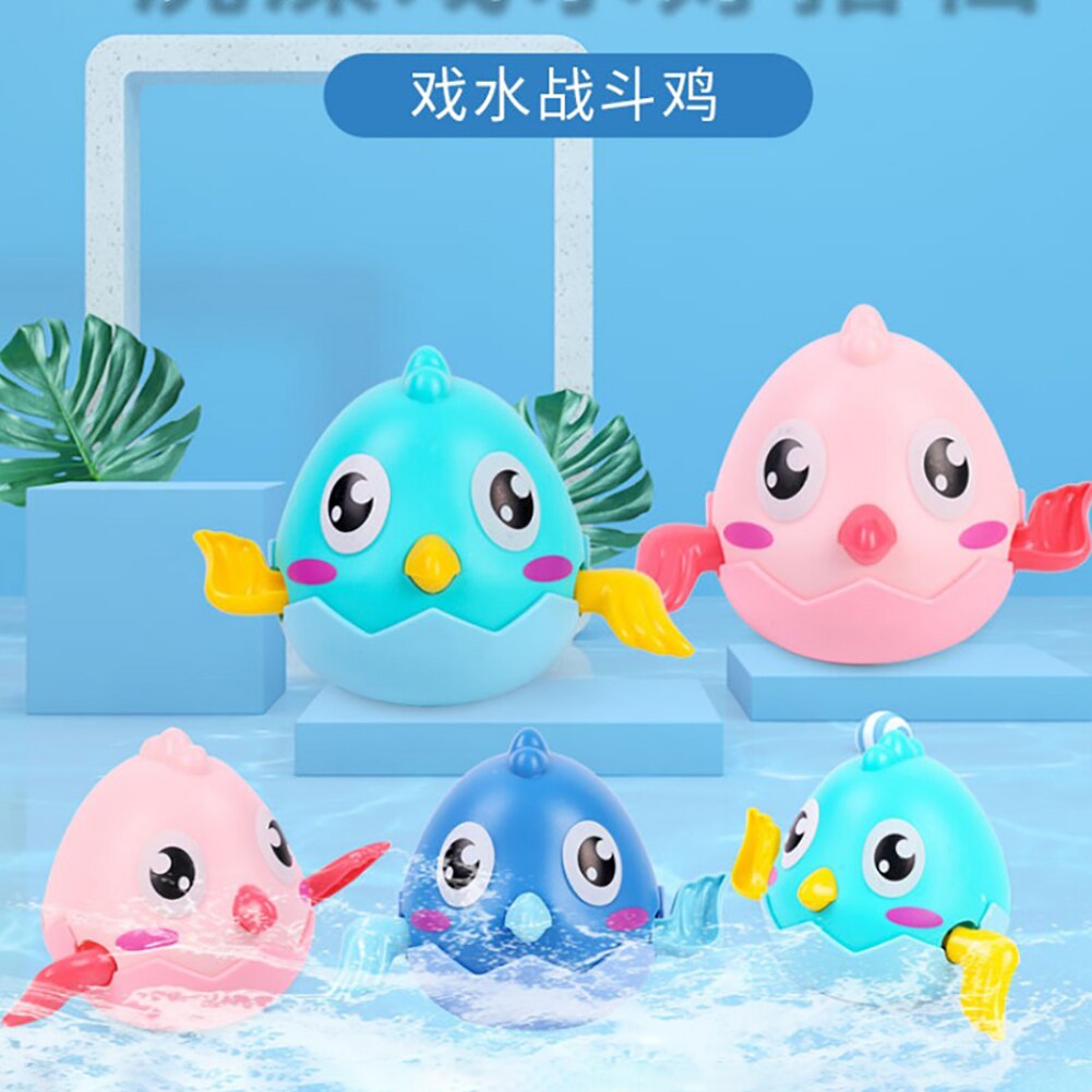 Cartoon-küken-babyparty-frühlings-uhrwerkspielzeug badezimmer-wasserspielspiel bauernhoftierdekorationen