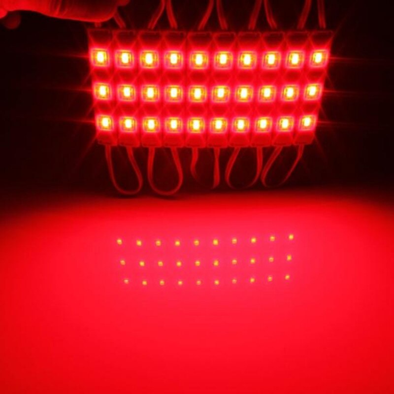 30LEDs SMD 5630LED Module Light Injection Decorative Waterproof Strip Light 12V Super Bright Advertising LED Module Lamp: Red