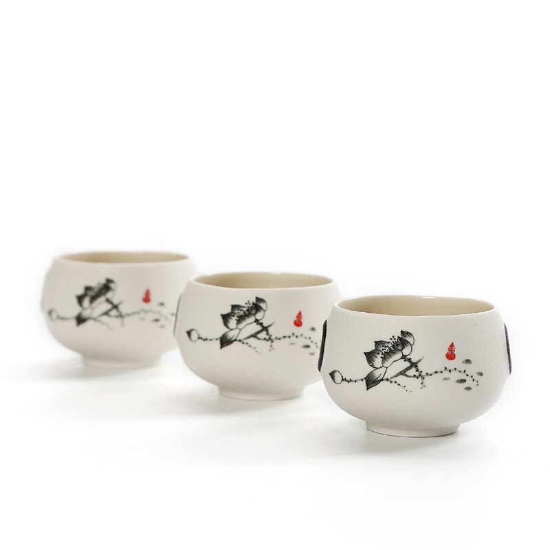 1 czajniczek 6 filiżanek zestaw herbaty, piękny i łatwy czajnik czajniczek, chińnarty podróży rodzina domowa ceramika przenośny Teaset, filiżanka kawy gaiwan