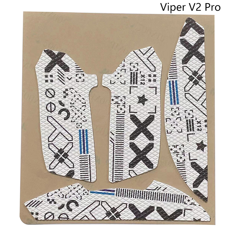 1set Mouse Grip Tape Skate Handmade Sticker Non Slip Suck Sweat for Razer Viper Ultimate DeathAdder V2 PRO mini Wireless Mouse: APRICOT