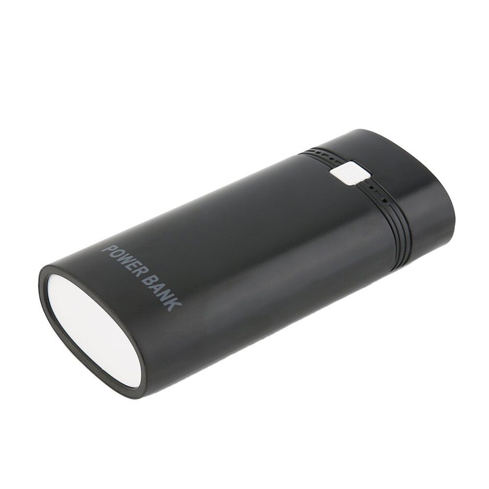 5600mah caso banco de potência kit 2x18650 bateria portátil power bank caixa escudo com saída usb & indicador para iphone sem bateria