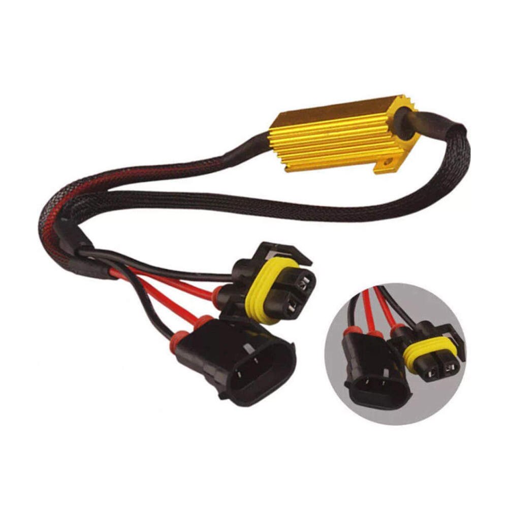 LED DRL Fog Light Canbus Load Resistor Warning Error Free LED Resistance Decoder