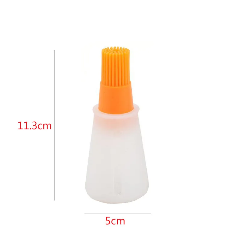 Draagbare Oliefles Barbecue Borstel Siliconen Keuken Bbq Kookgereedschap Bakken Pannenkoek Barbecue Camping Accessoires Gadgets